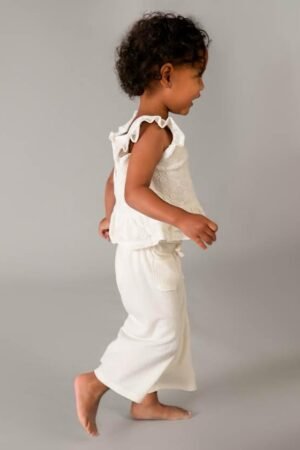 1515-26-V26 CONJUNTO CALÇAS E TOP CROCHÉ BEBÉ MAYORAL