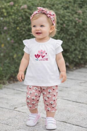 162013-V26 CONJUNTO BABYBOL C/ FITA DE CABELO